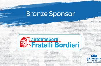 F.lli Bordieri bronze sponsor Cosedil Saturnia Acicastello, partnership rinnovata