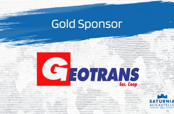 Geotrans Gold Sponsor Cosedil Saturnia Acicastello. Quest’anno vestirà la maglia del libero